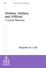 Stricken, Smitten, and Afflicted SA choral sheet music cover